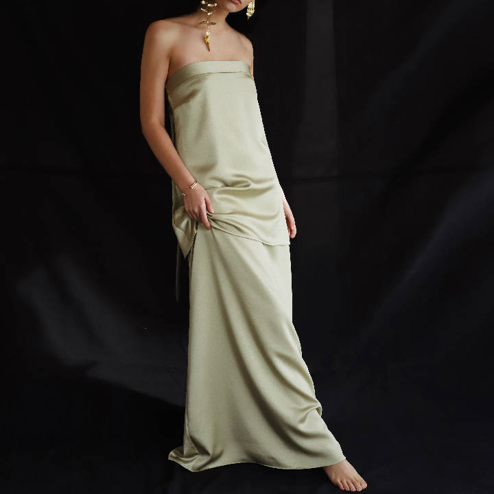 Vestido Olive Strapless
