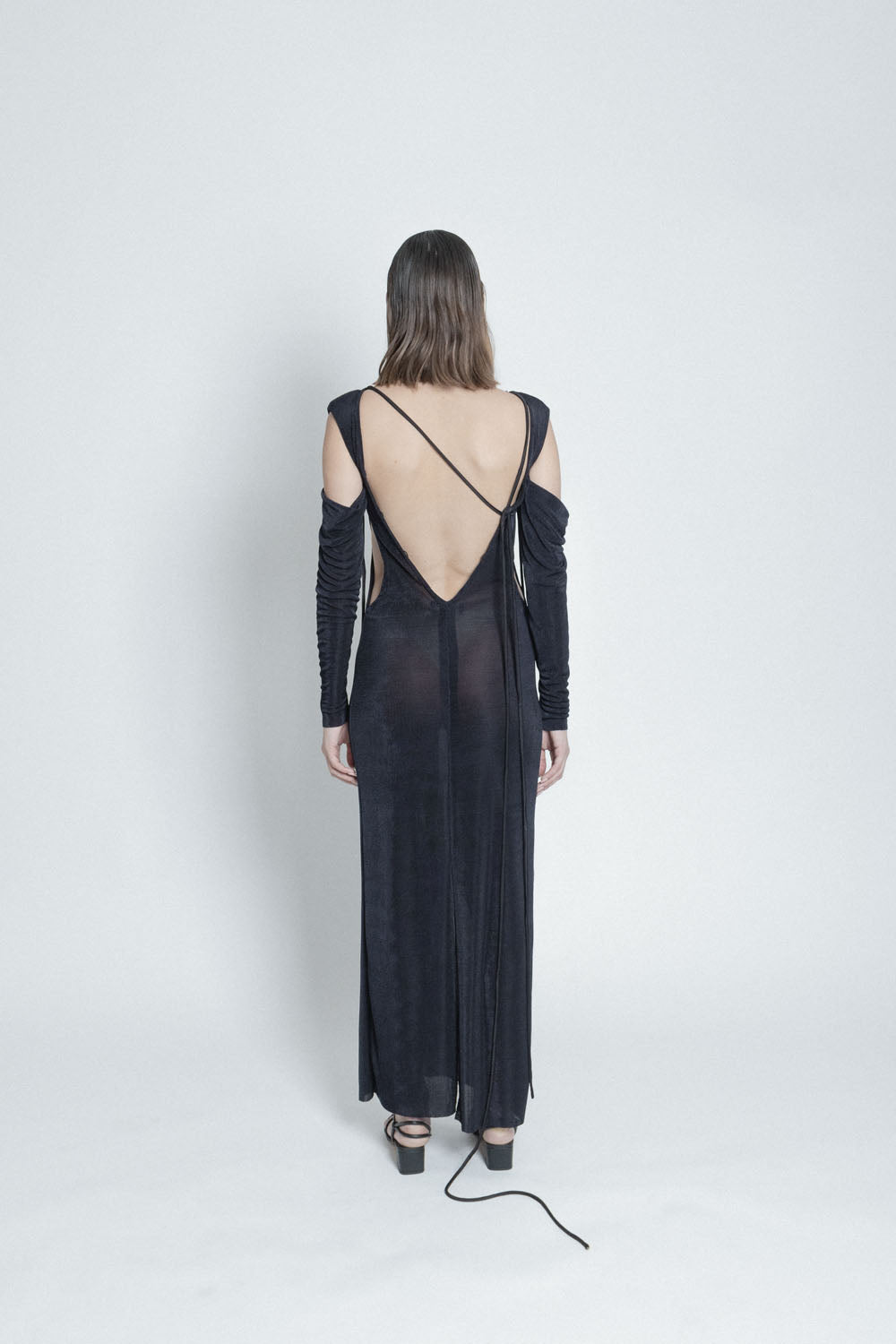 Vestido Violet Cutouts