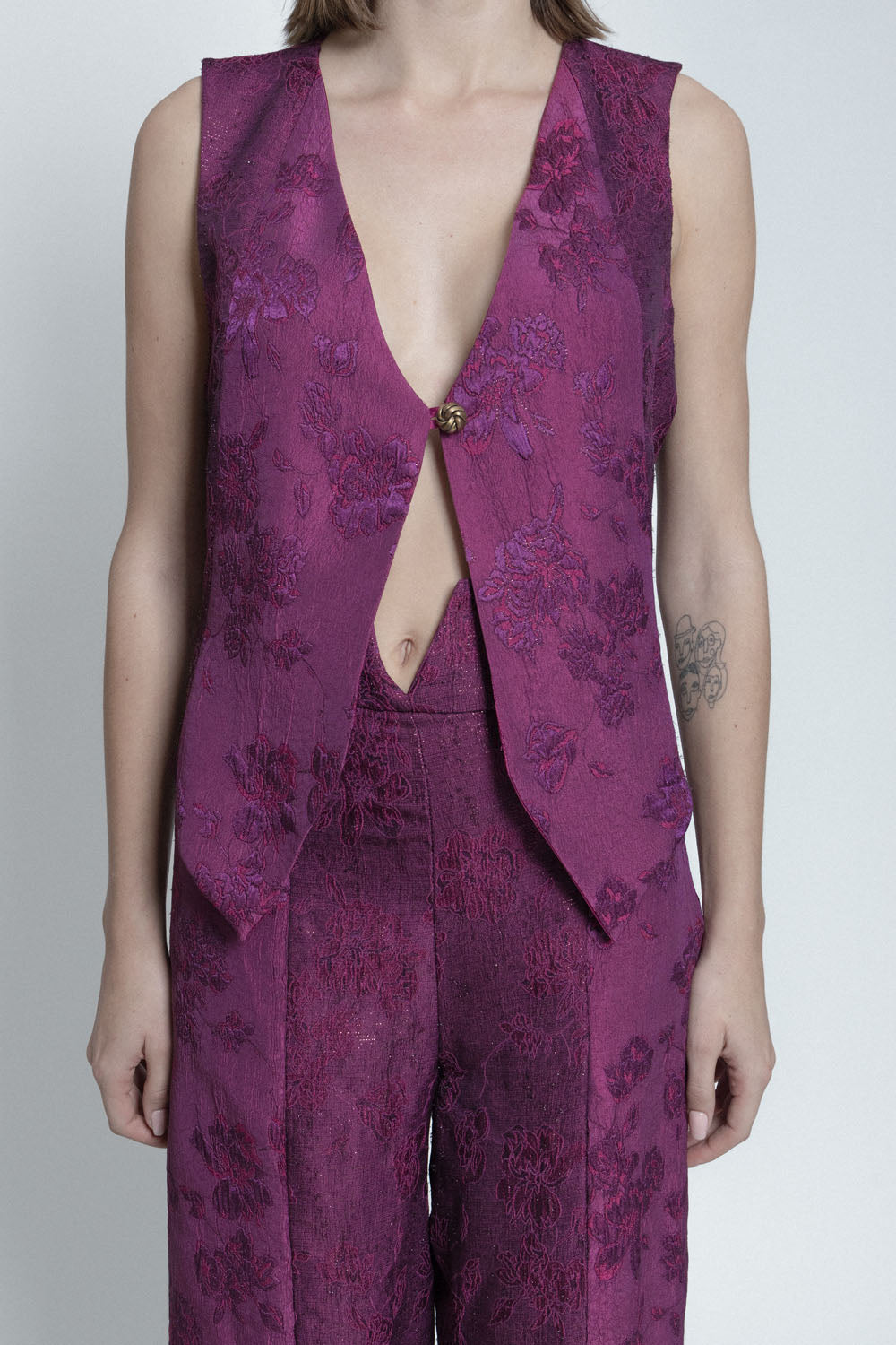 Gilet Fuchsia