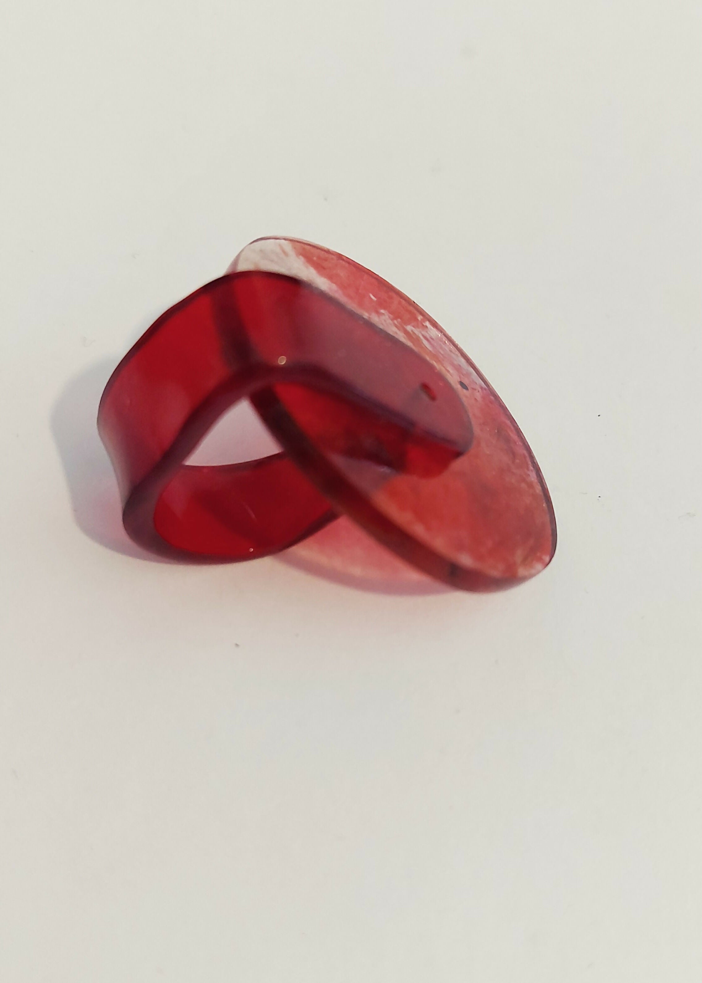 Anillo Click Maxi Circulo rojo