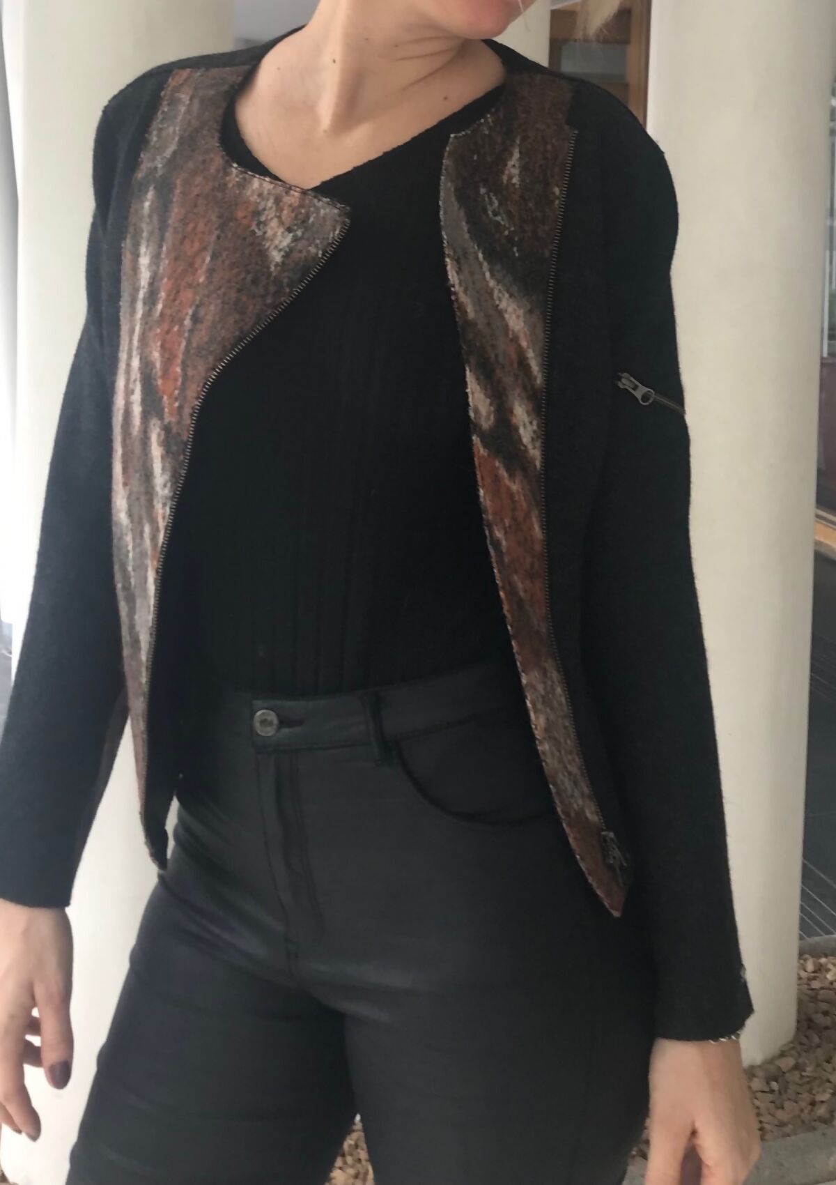 Chaqueta Alpaca Lana