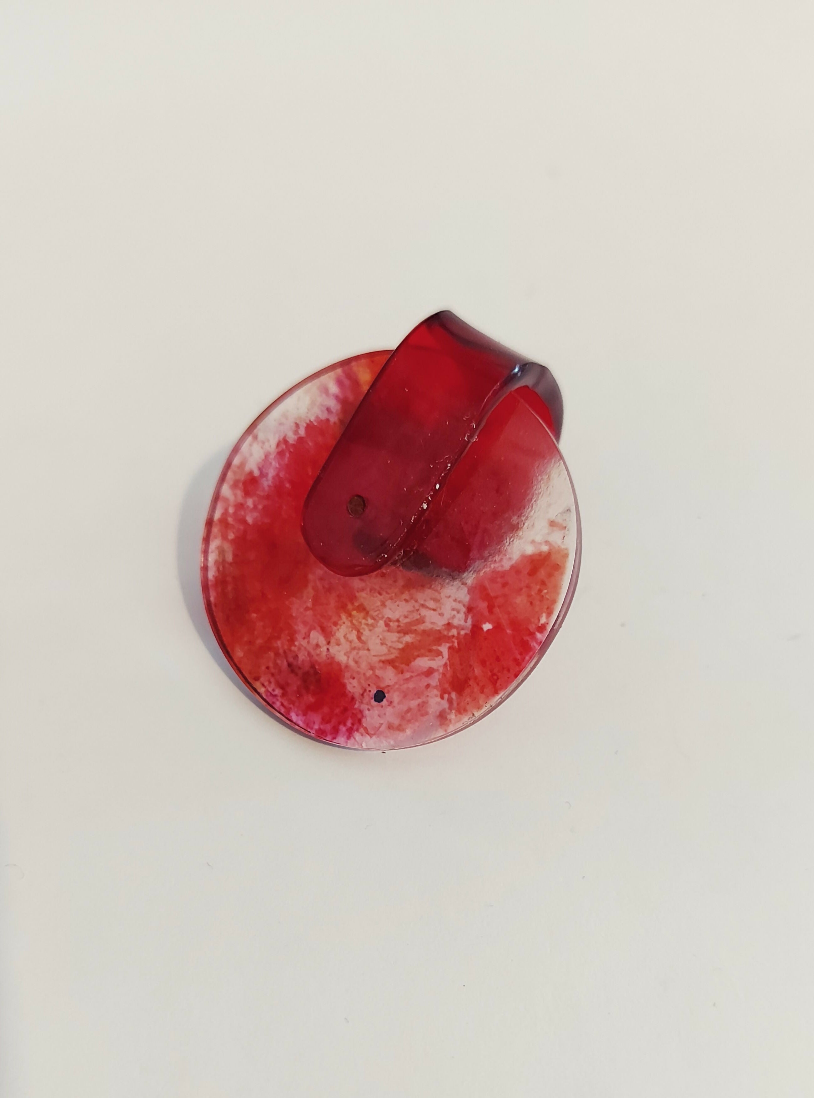 Anillo Click Maxi Circulo rojo