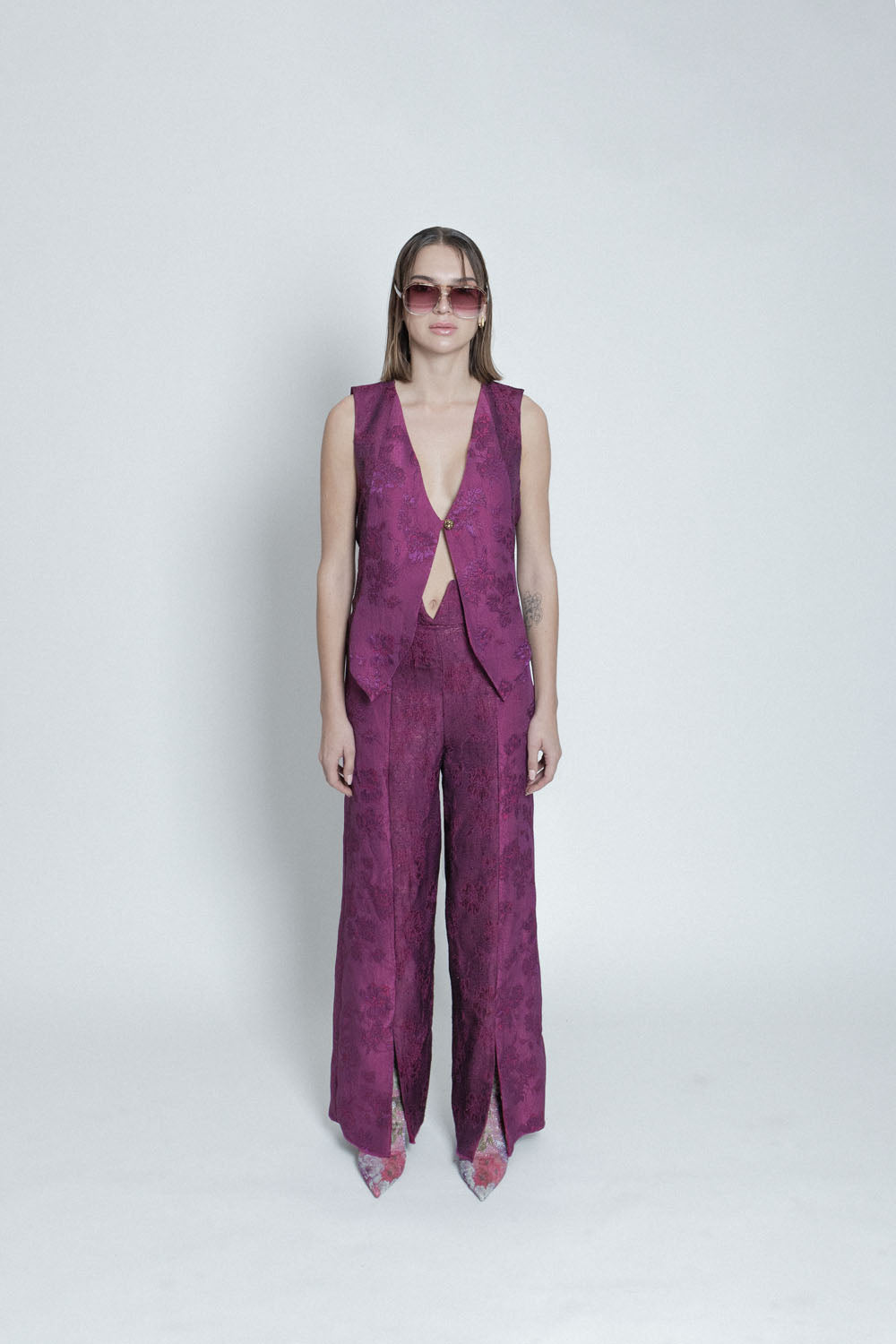 Gilet Fuchsia