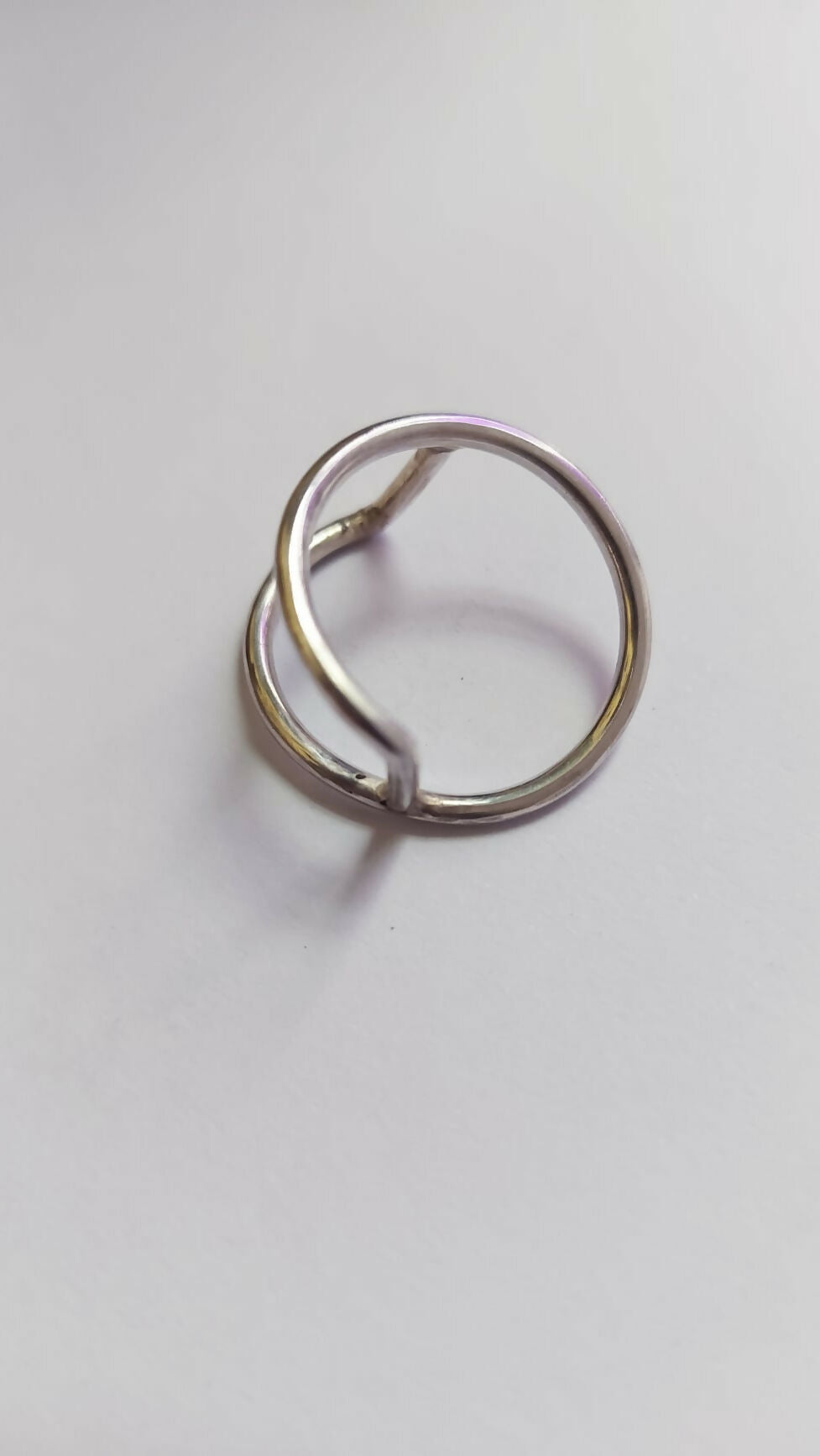 Anillo de plata Minimaista