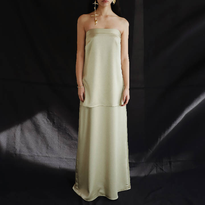 Vestido Olive Strapless
